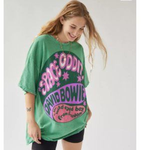 NWOT David Bowie Space Oddity T-Shirt Dress size large/ XL from Urban Outfitters